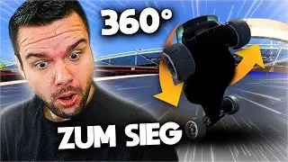 Er macht einen 360° FÜR DIE FANS zum Sieg! 🤣 - TrackMania Trash Night