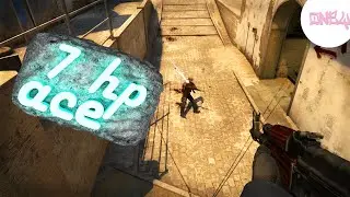 7 хп Эйс (CS : GO)// (Смешные моменты, Приколы)