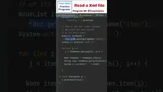 Read a Xml File in Java | Parse Xml in Java 
