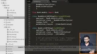 How to create list view API in Django? | Free On LearnVern