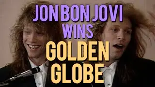 Jon Bon Jovi Golden Globes Interview | Blaze Of Glory Best Original Song