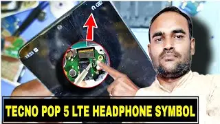 Tecno Pop 5 Lte Headphone Symbol Problem | Tecno Headphone Icon Problem | Tecno Earphone Problem