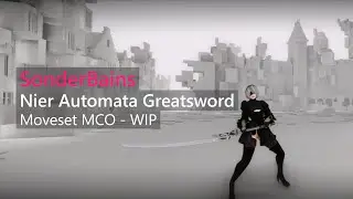 Sonderbains Nier Automata Inspired 2B Greatsword Moveset | ADXP MCO AMR DAR | WIP for Skyrim SE/AE