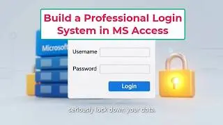 Secure Your Data: How to Build a Professional Login System in MS Access