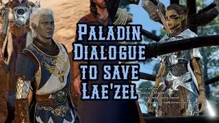 Baldur's Gate 3 Patch 9: Paladin Dialogue to help Lae'zel
