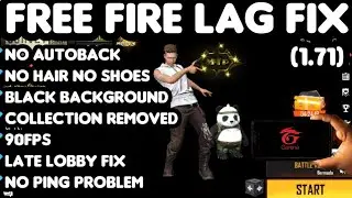 free fire full vbot black background lag fix config file today ||