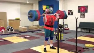 Front Squats 225kg x 5 and 230kg x 5