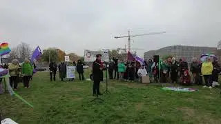 Frauen Demo gegen SBGG---Susann Enders ( Freie Wähler)