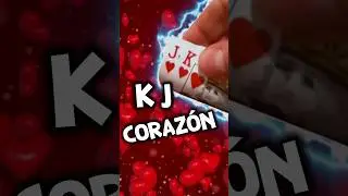 ❤️ KJ ❤️ de Corazón! Mi rival apuesta todo el dinero! 💰 #poker #lasvegas #casino