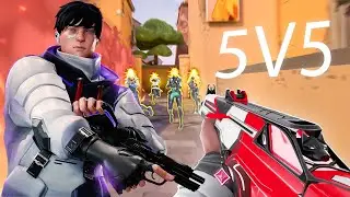 Valorant 5v5 with Radiant Player -