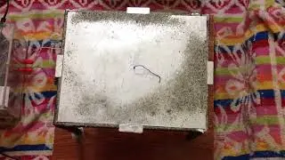 First mode shape capture through Chladni Visualization technique. #vibration