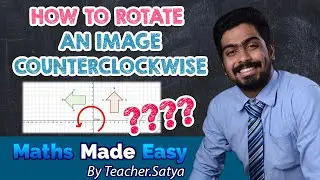 Easy Way to Rotate an Image 90 Degrees Counterclockwise !