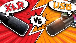 🎙️🔊 XLR vs USB Mic - Sound Test Fifine K658 v Shure SM7B