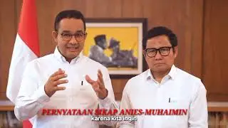 ANIES BASWEDAN-MUHAIMIN ISKANDAR MENYIKAPI PENETAPAN KPU PILPRES 2024