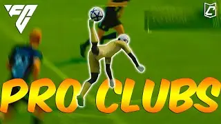 INSANE SCORPION KICK on EAFC 24 Pro Clubs! 😂