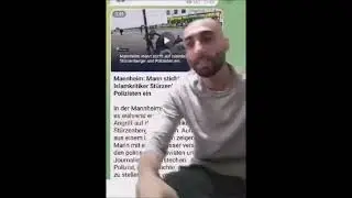 Er nennt sich auf Tik Tok und Facebook Imam Meti und lebt in Deutschland.