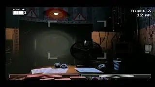 балон гёрл под столом😱, Очень редкий момент в Five nights at Freddy's 2