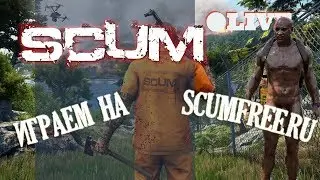 SCUM - ИГРАЕМ НА SCUMFREE! ЖИТЬ, А НЕ ВЫЖИВАТЬ?!