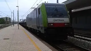 E 483 308 Captrain in testa al MRS Fossacesia T.S-Modane  - Montesilvano