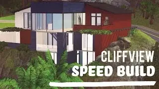 The Sims 3 Speed Build—Cliffview in Aluna Island.