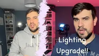 Office YouTube Studio Lighting Upgrade!