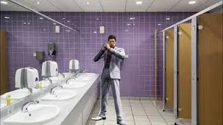 ASMR: Kiryu tries to wash his hands peacefully but fails