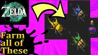 How to get bladed rhino beetles Zelda Tears of the Kingdom