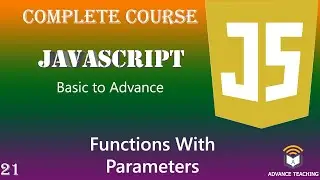 Functions With Parameters in JavaScript in Urdu/Hindi