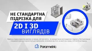 Не стандартна підрізка для 2D і 3D виглядів