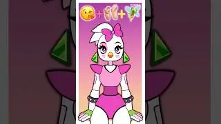 MIX EMOJI glamrock CHICA | Submit your emojis in the comments  #fnafsecuritybreach
