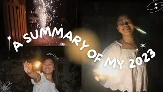 a recap of my 2023🎆