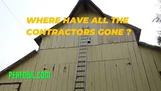 Where Have All The Contractors Gone, Peacock Minute, peafowl.com
