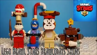 Lego Brawl Stars new Brawlidays Skins tutorial (2021)