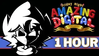 MELANCHOLY - FNF 1 HOUR SONG Perfect Loop (The Amazing Digital Circus Funk Off Reality I FNF Mods)