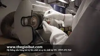Cách người ta chế tạo ra ngòi bút máy | Fountain Nib