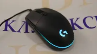 Пример работы подсветки Logitech G 102 Prodigy