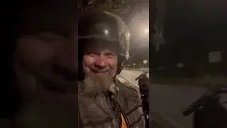 Без фары ночью при луне