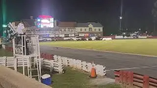 2024 bowman gray championship night spi s, crashes and tempers