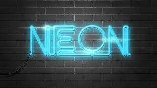 Neon Glow Text Effects in Photoshop - Photoshop Tutorials