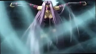 Rider escapes Caster's lair - Fate/Stay Night 2006 (Studio Deen)