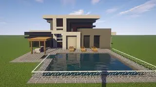 Minecraft Modern House Tutorial 🏠