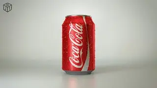 3D Product Render - Coke Can