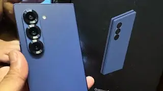 Samsung Galaxy Z Fold 6 | Navy Blue | Quick Unboxing #zfold6 #navyblue #bluecolor #blue