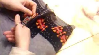 Steeking a Sweater