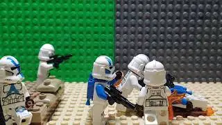 Клоны отдыхали, а потом... #lego #animation #анимация #лего #легомультик #stopmotion #starwars