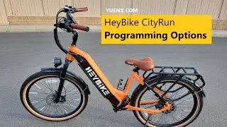 Program the HeyBike Cityrun eBike + Max Speed Unlock [REVIEW link in Description]