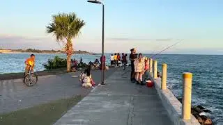 Sunset from Santo Domingo Pier