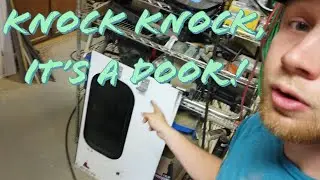 Quarantine Camper Build Part 7: We finally got a door!