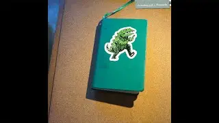 Sketchbook Green monster