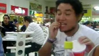 en la plaza